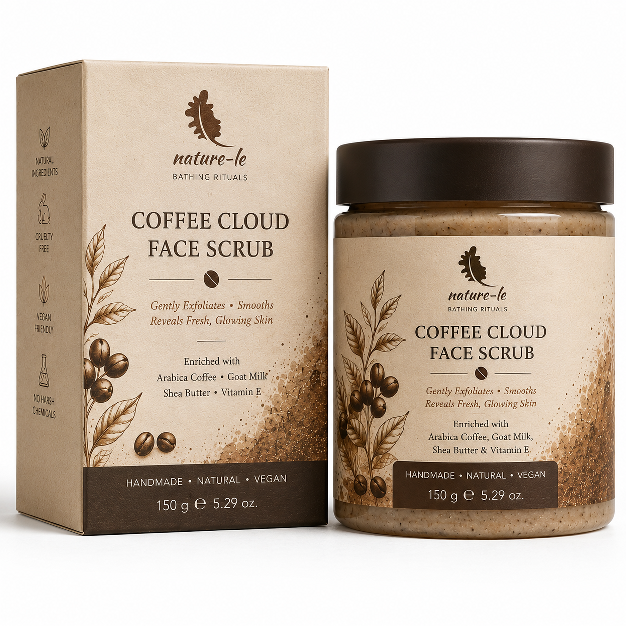 Coffee Cloud Face Scrub