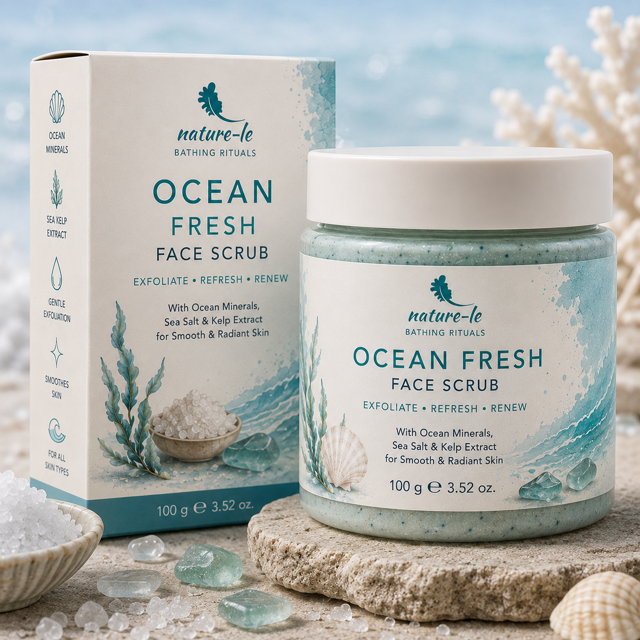 Ocean Fresh Face Scrub