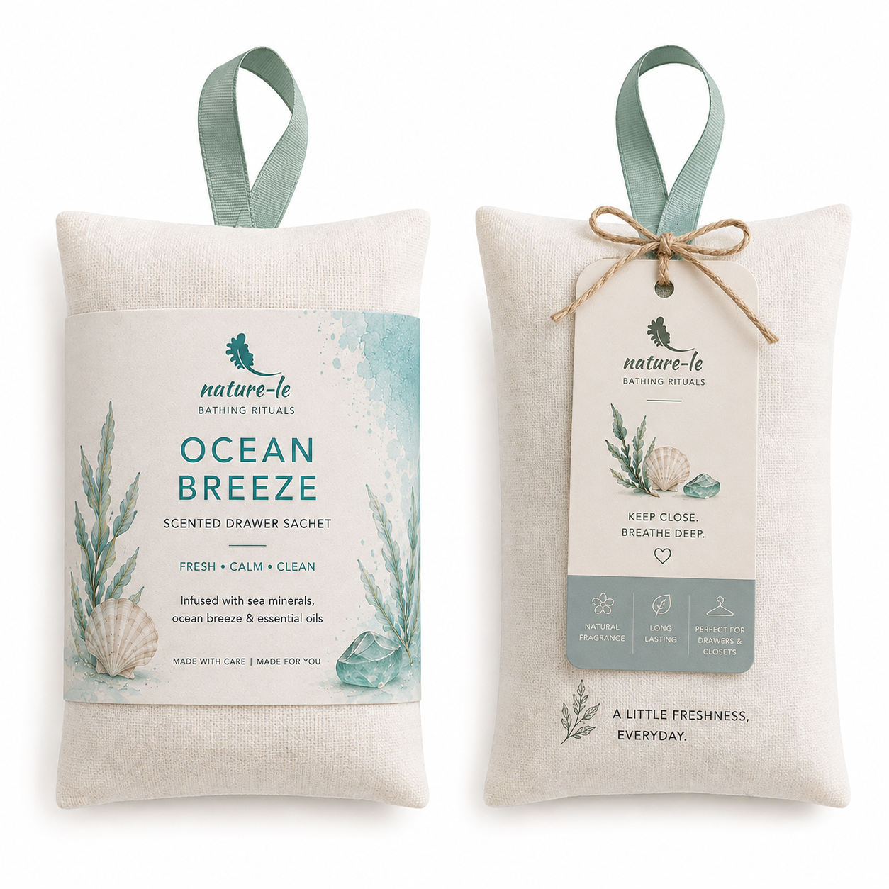 Ocean Breeze Scented Sachet
